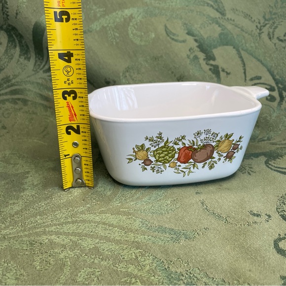 Rare 1970s spice of life design Corning Ware 2 3/4 cup bakeware. - Picture 8 of 10